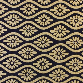 Washibogen Hishigata schwarz-gold 48 x 64 cm