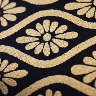 Washibogen Hishigata schwarz-gold 48 x 64 cm
