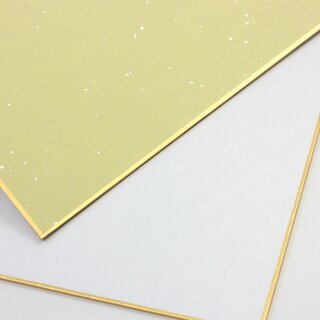 2 St. Shikishi L wei� 273 x 242 mm, f�r Kalligrafie und Sumi-E