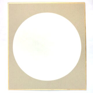 2 St. Shikishi L Marumado beige 273 x 242 mm