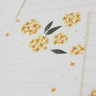 Briefpapierset Kinmokusai 18 x 14,5 cm