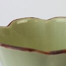 Blütenschale Biwa pistaziengrün, 9 cm Ø