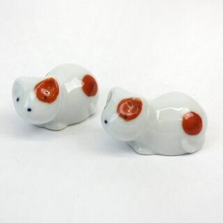 Essst�bchenablage 2er Set Hundchen rot
