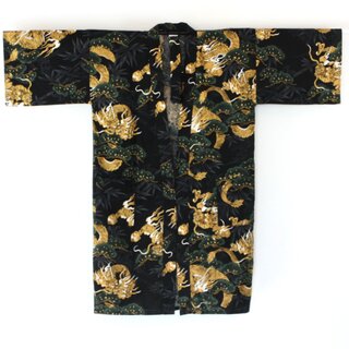 Happi Drache mit Kiefer schwarz, 105 lang