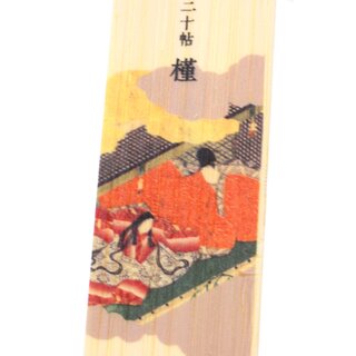 Lesezeichen aus Bambus Murasaki Shikibu
