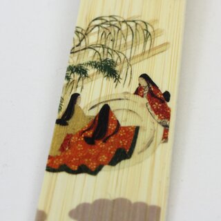 Lesezeichen aus Bambus Murasaki Shikibu