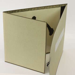 Druck Wa (Harmonie) im japanischen Klapprahmen