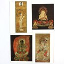 Postkartenset, 4er Set Buddha