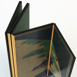 Stellwand Schlacht von Ichinotani (Land) 22 x 48 cm