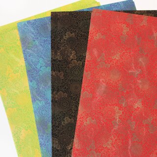 A4 Washi Chrysantheme 21 x 29,7 cm, 12 Blatt