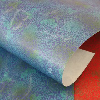 A4 Washi Chrysantheme 21 x 29,7 cm, 12 Blatt
