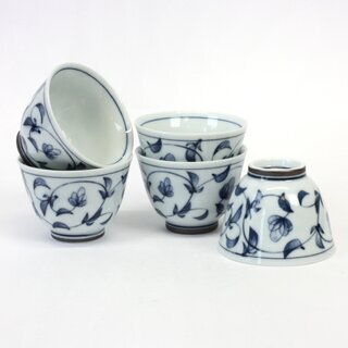 Teeschalen-Set Mifu Karakusa, 5 St.