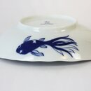 Ovale Schale Goldfische 16 x 14 cm