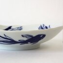 Ovale Schale Goldfische 16 x 14 cm