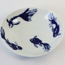 Ovale Schale Goldfische 16 x 14 cm