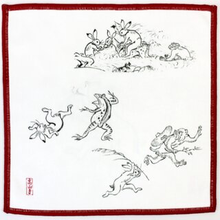 Mikrofaser Brillenputztuch Chojujinbutsu Giga, f�r Brille und Handy