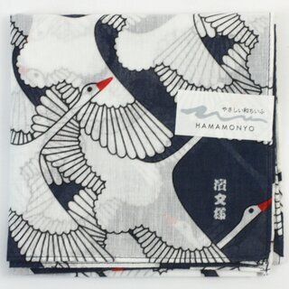 Furoshiki Wachifu Shukutsuru (Gratulationskranich) 50 x 50 cm