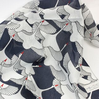Furoshiki Wachifu Shukutsuru (Gratulationskranich) 50 x 50 cm