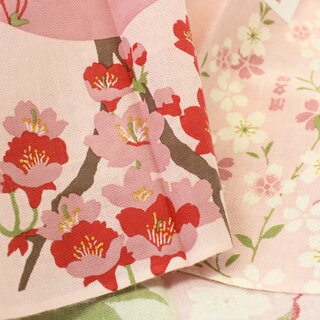 Tenugui IroIro Sakura - Kirschbl�tenvariationen 90 x 34 cm