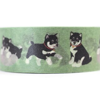 Washitape Hundewelpe, 1,5 cm x 5 m