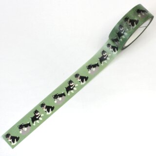 Washitape Hundewelpe, 1,5 cm x 5 m