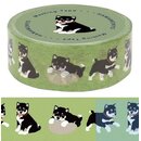 Washitape Hundewelpe, 1,5 cm x 5 m