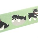 Washitape Hundewelpe, 1,5 cm x 5 m