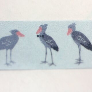 Washitape Schuhschnabelstorch , 1,5 cm x 5 m