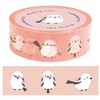 Washitape  Chankoi Shimarenga rosa, 1,5 cm x 5 m