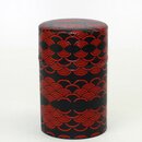 Teedose Kamakurabori Wellen 150 g Fassungsverm�gen