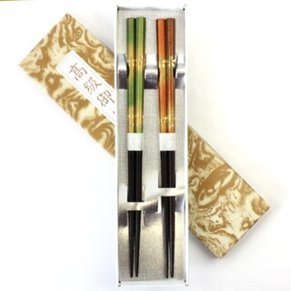 Essst�bchen Paar-Set Sakura kupfer & gr�n