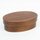 Lunchbox Wappa Bento Holz dunkel, 180 x 120 x 57 mm