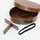 Lunchbox Wappa Bento Holz dunkel, 180 x 120 x 57 mm