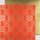 Double Color Washi Takumi Kessho rot-gold 15 cm, 5 Blatt