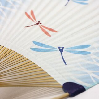 Blattf�cher Uchiwa Libellen 37 x 24 cm