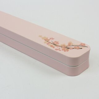 Essst�bchen, Gabel & L�ffel Kirschbl�ten rosa, mit Transportbeh�lter