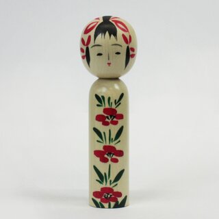 Michi no Kokeshi, Hananarabi, 15,5 cm hoch