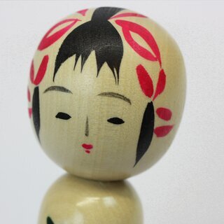 Michi no Kokeshi, Hananarabi, 15,5 cm hoch