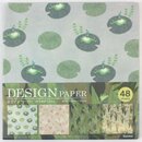 Origamipapier Kaeru no Kurashi (Die Welt der Fr�sche) 15 cm