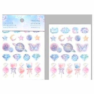 Aufkleber KiraKira Dream, 84 Tracing Sticker