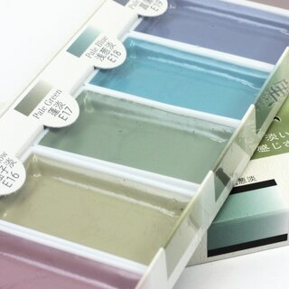 Tuschekasten f�r Suibokugai 6 Farben Set Ezumi TAN