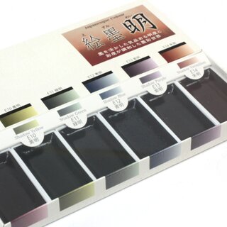 Tuschekasten f�r Suibokuga 6 Farben Set Ezumi Mei
