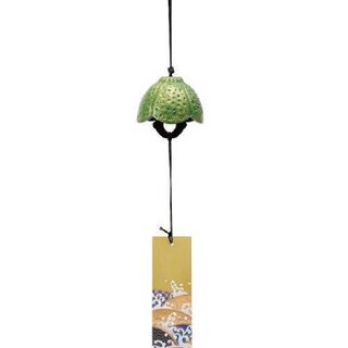 Furin, Windglocke Bl�te, gr�n