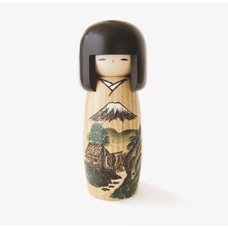 Kokeshi Sansui, 19 cm hoch