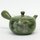 Grünteekanne, Kyusu Sakura grün 360 ml, herausnehmbares Sieb mit Griff