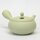 Grünteekanne, Kyusu cremeweiß