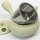 Grünteekanne, Kyusu cremeweiß