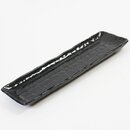 Lange Platte schwarz 25,6 x 8,5 cm