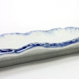 Sushiplatte Suminagashi, Anrichteplatte 22 x 10 cm