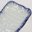 Sushiplatte Suminagashi, Anrichteplatte 22 x 10 cm